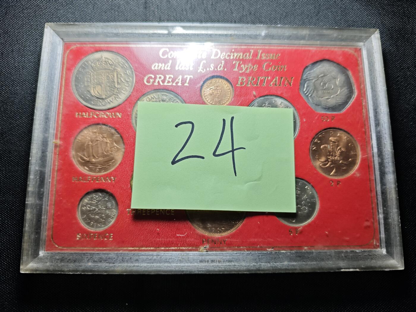 KK钱币收藏小铺  （套币 批量/好品散币 银币）专场  2月预留时间 周末发货  英国大小面值一套 好品