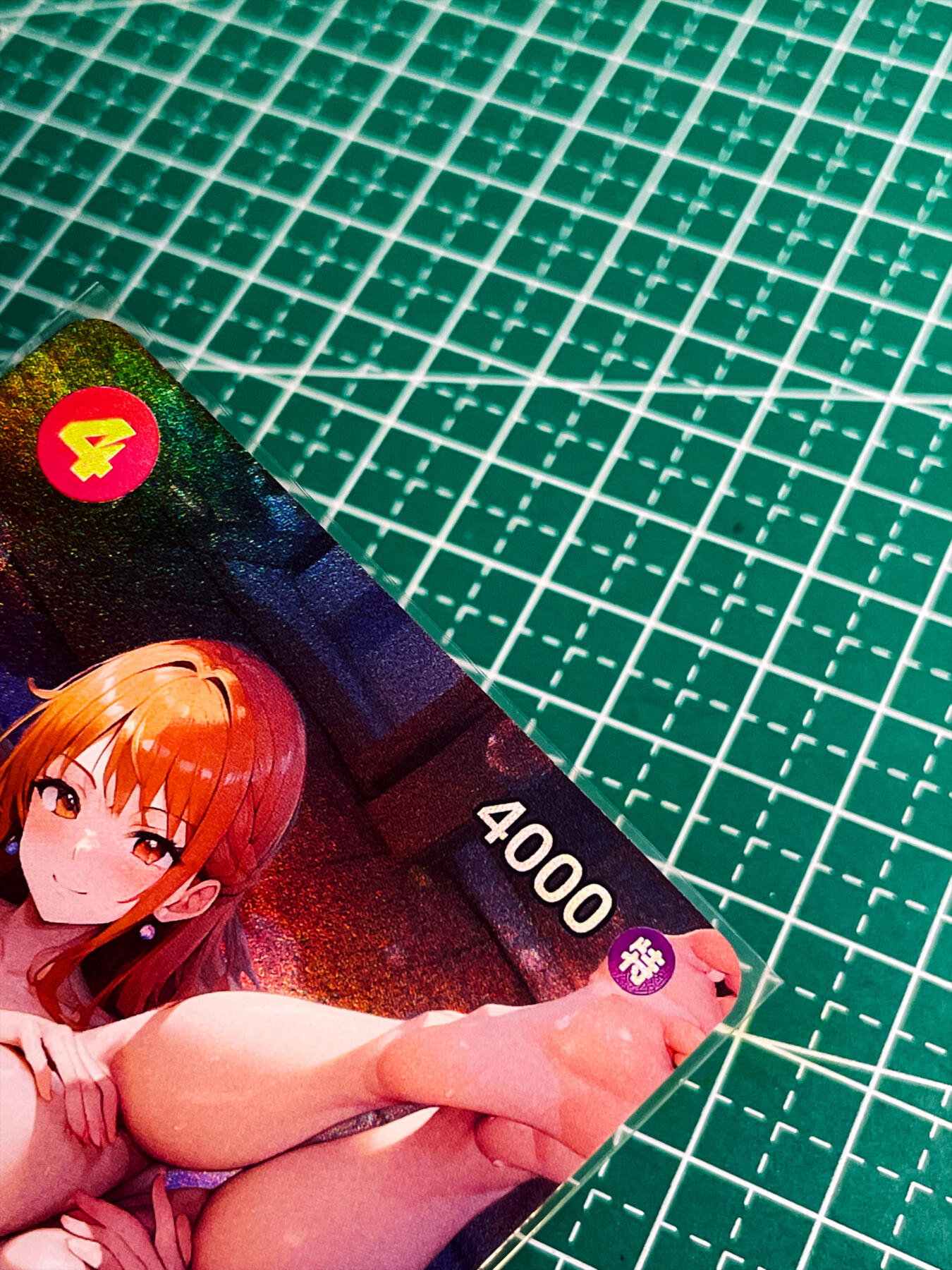 显眼宝34期 佣金1起 10月15日晚22:30截止  CAIMI卡牌   海贼王系列     沐浴娜美  共1张   折彩工艺   大卡尺寸  63*88