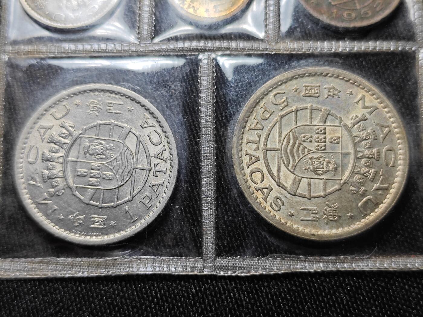 KK钱币收藏小铺  （套币 批量/好品散币 银币）专场  2月预留时间 周末发货  澳门套币含5元银币
