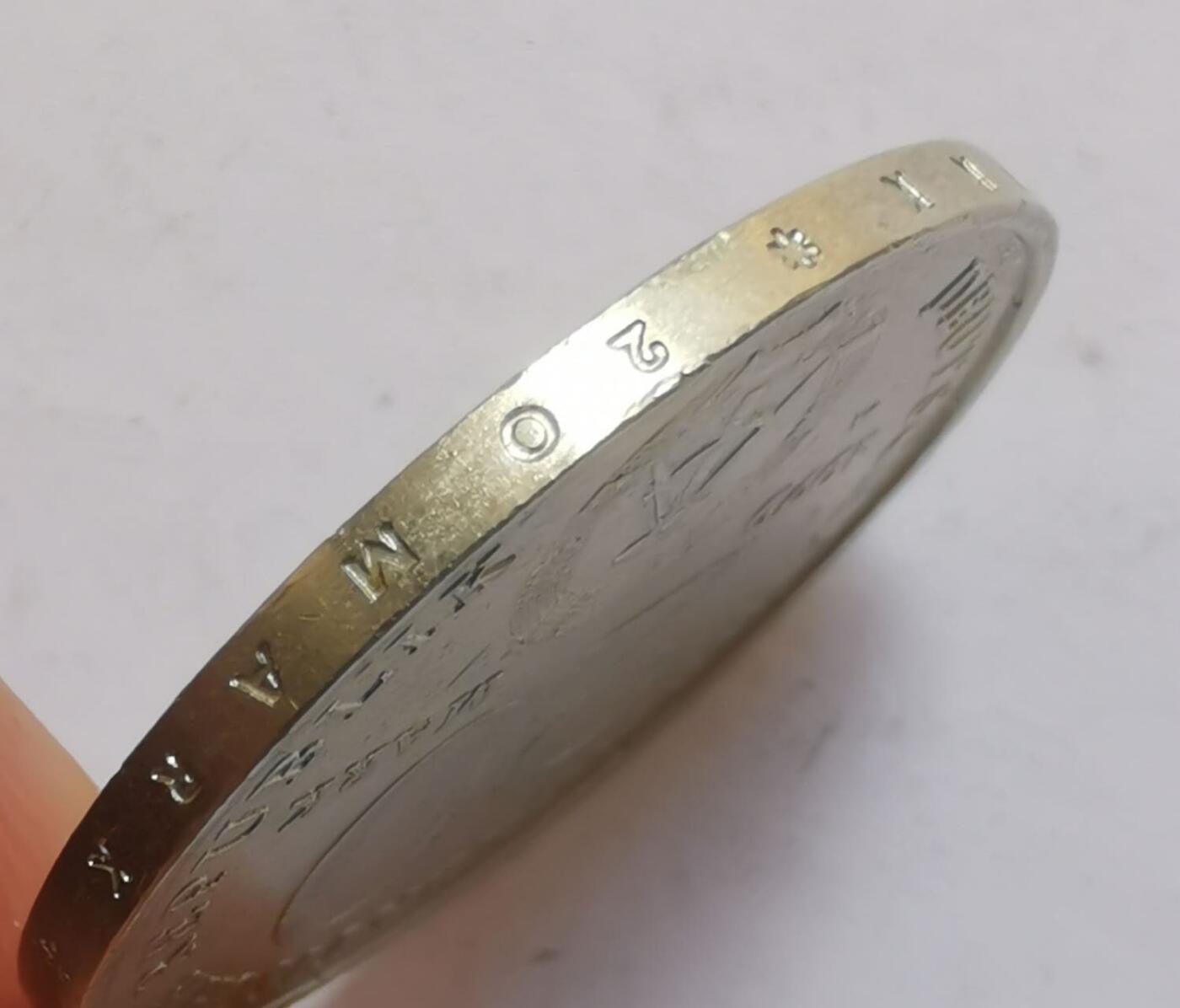 巨藏钱币第五期硬币场10月15号8点开拍 东德1979年20马克纪念镍币33mm