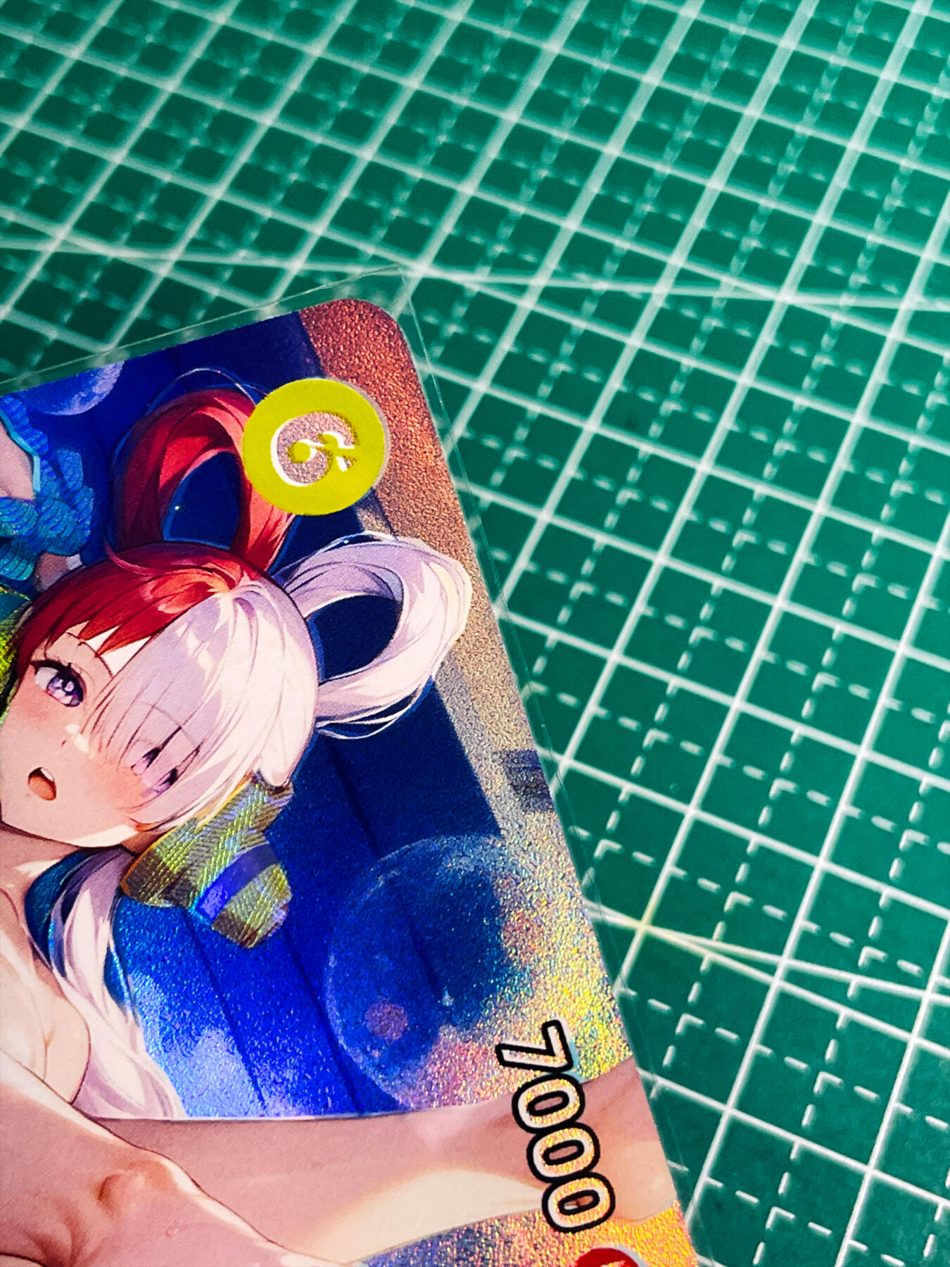 显眼宝34期 佣金1起 10月15日晚22:30截止  CAIMI卡牌   海贼王系列     沐浴乌塔  共1张   折彩工艺   大卡尺寸  63*88