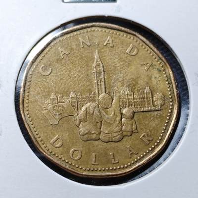 KK钱币收藏小铺 第355场 2月预留时间 周末发货 -  加拿大1元纪念币