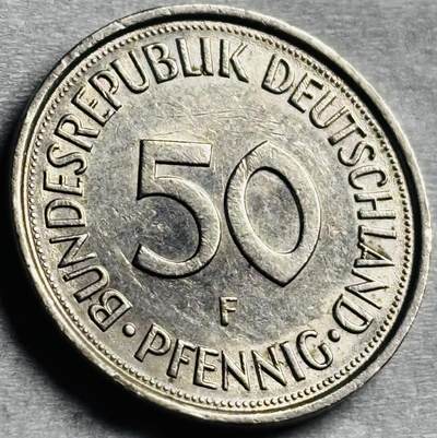 神仙姐姐-中外币专场22 原光好品1981 年德国 50 芬尼