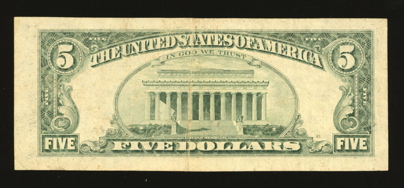 泓盛2025年秋季拍卖会 纸币 美国1995年100美元，错版券/中折白，少见，八成新