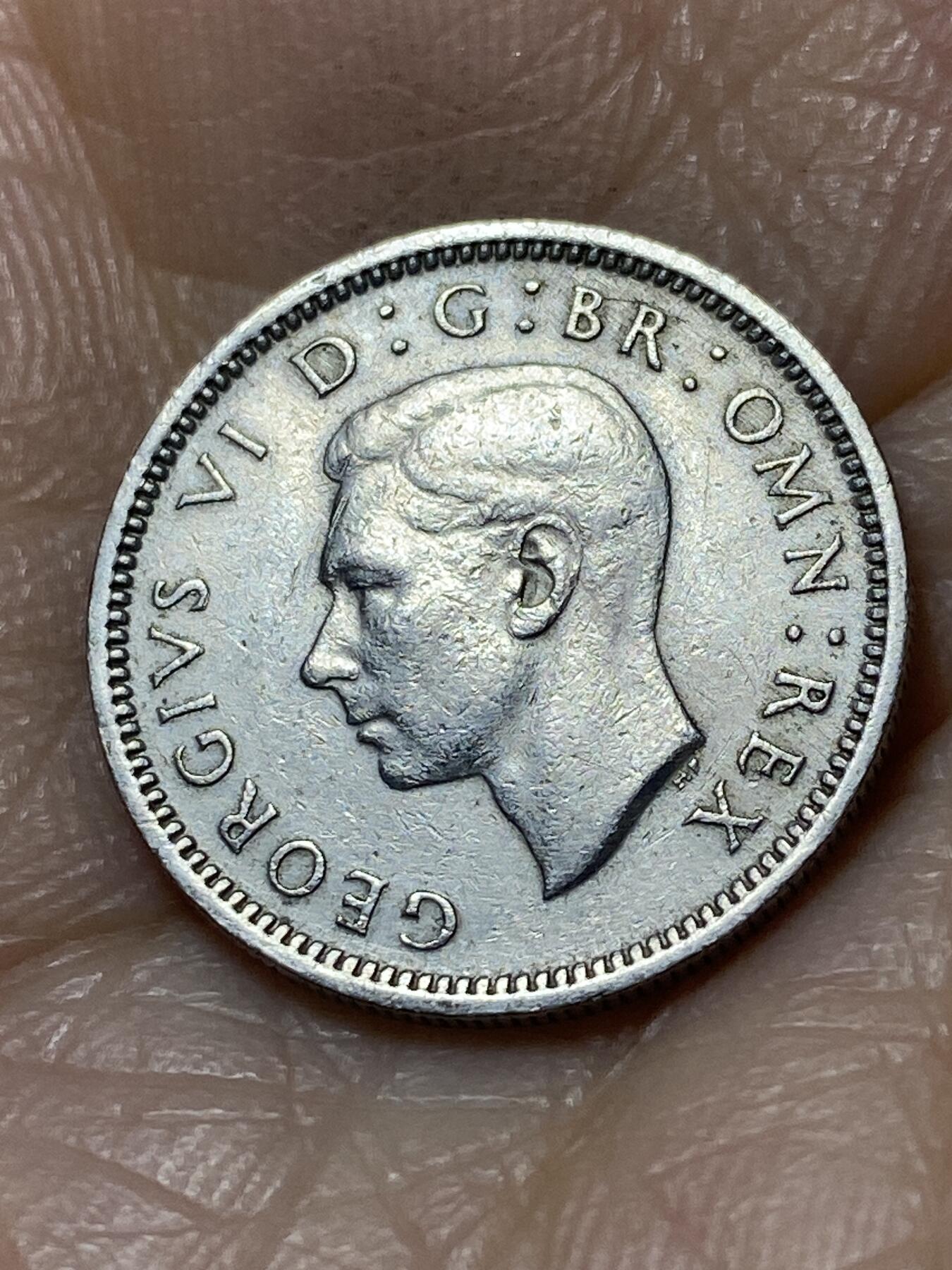 2025年第一百一十一场(总第一百三十七场）外国好品散币(免佣金) 英国🇬🇧1950年6便士(乔治六世第三版)