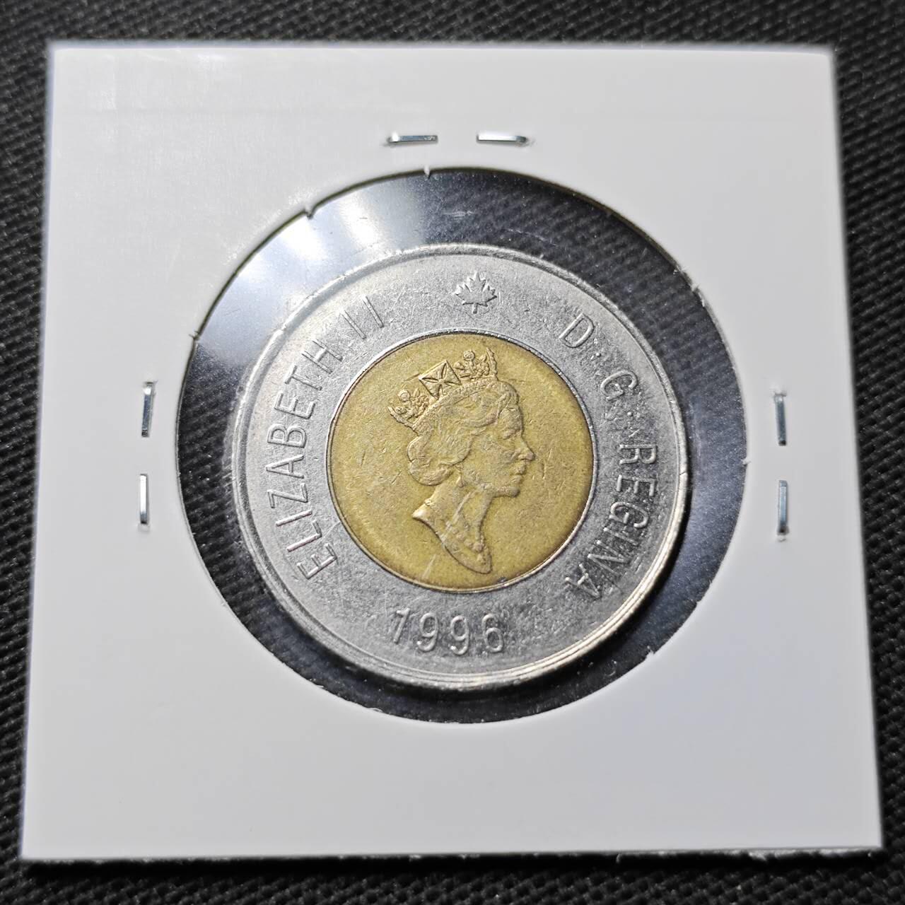 KK钱币收藏小铺 第355场 2月预留时间 周末发货  加拿大2元