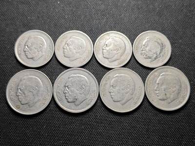 KK钱币收藏小铺 第355场 2月预留时间 周末发货 - 摩洛哥一组8枚 