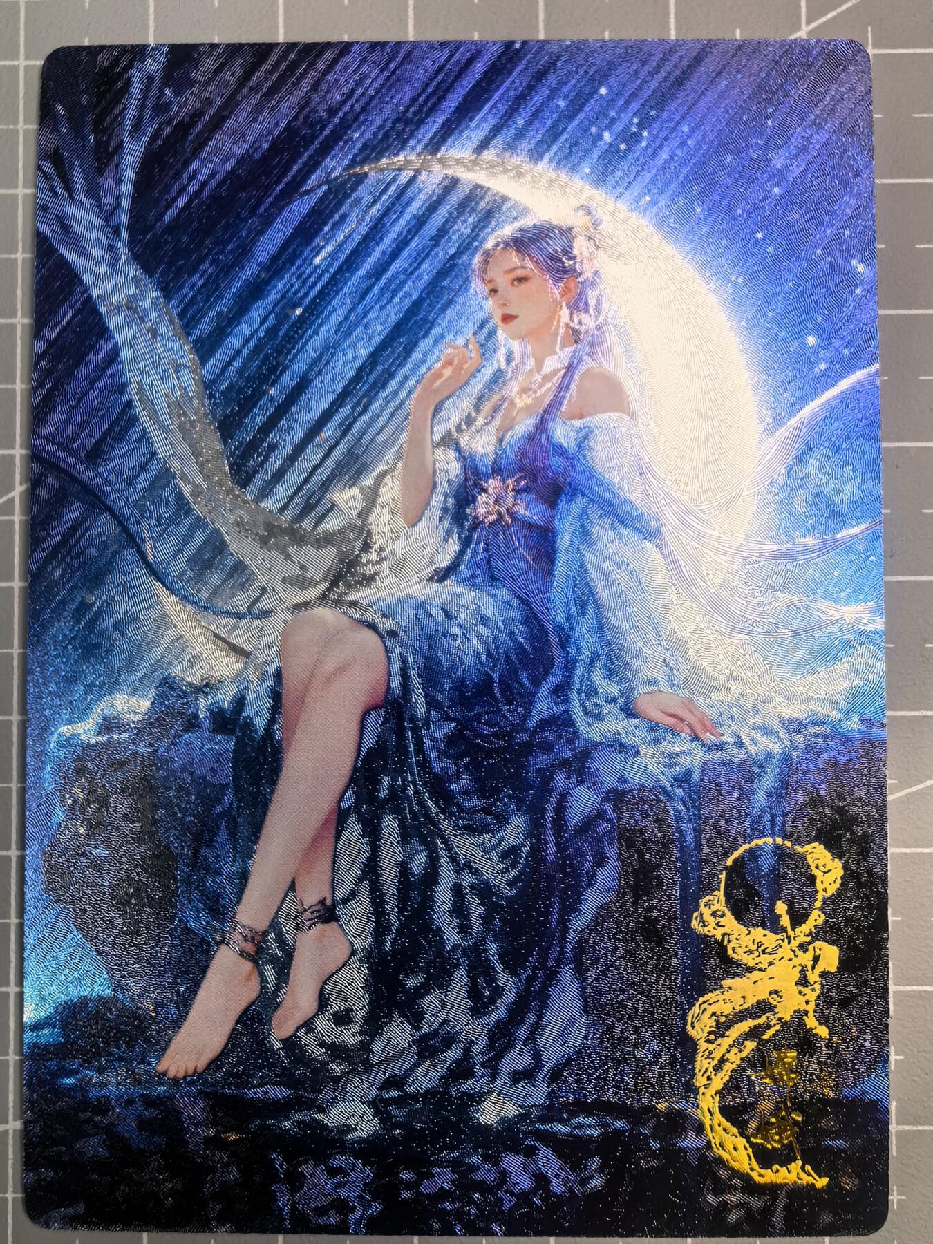 第二十五场拍卖 无佣金 不寄存 不寄存  不寄存 部分卡牌设有底价 拒绝小号抬价 大家放心拍 所有拍品全部有卡膜 自制卡牌 不包厂瑕 放大镜 品控 勿拍 感谢大家支持 留个关注 谢谢 奇点卡牌 宗老师 嫦娥粗闪