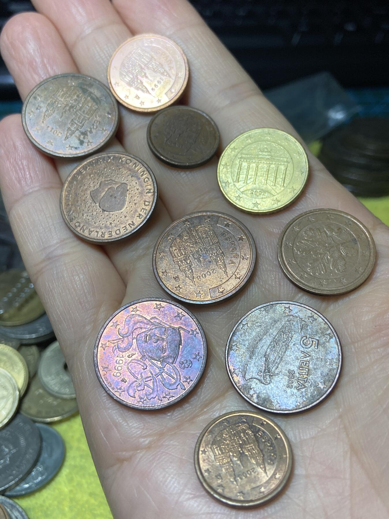 2025年第一百一十一场(总第一百三十七场）外国好品散币(免佣金) 各国欧分10枚