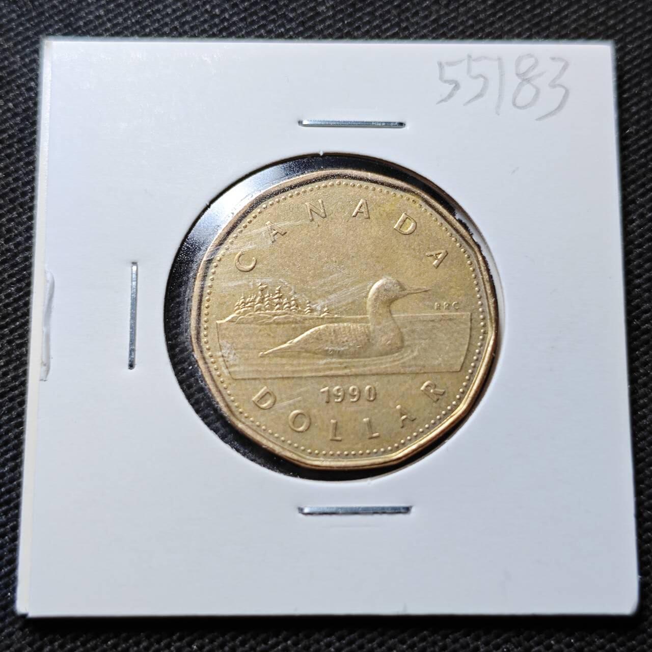 KK钱币收藏小铺 第355场 2月预留时间 周末发货  加拿大1元