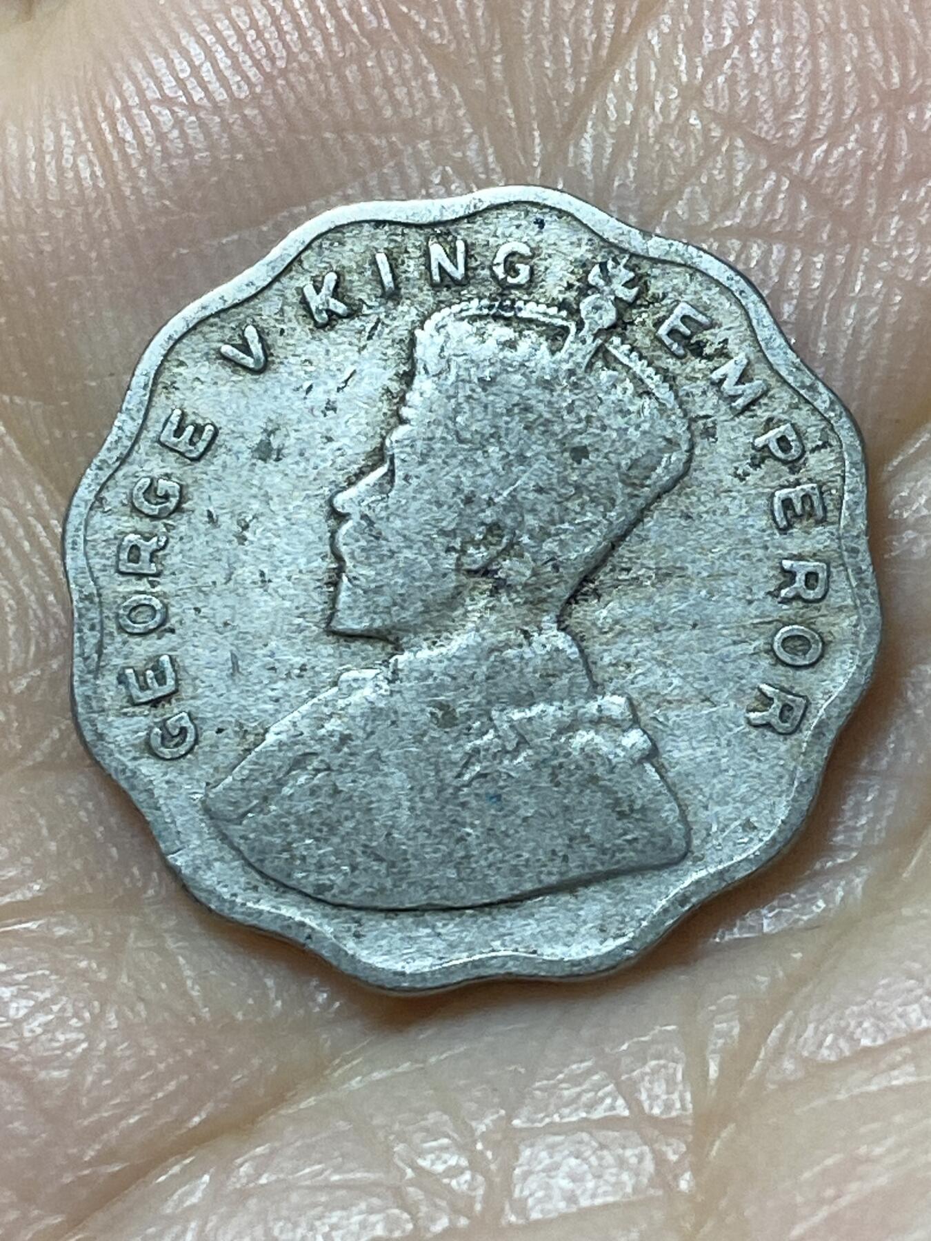 2025年第一百一十一场(总第一百三十七场）外国好品散币(免佣金) 英属印度1936年1安娜(乔治五世时期，b版孟买造)