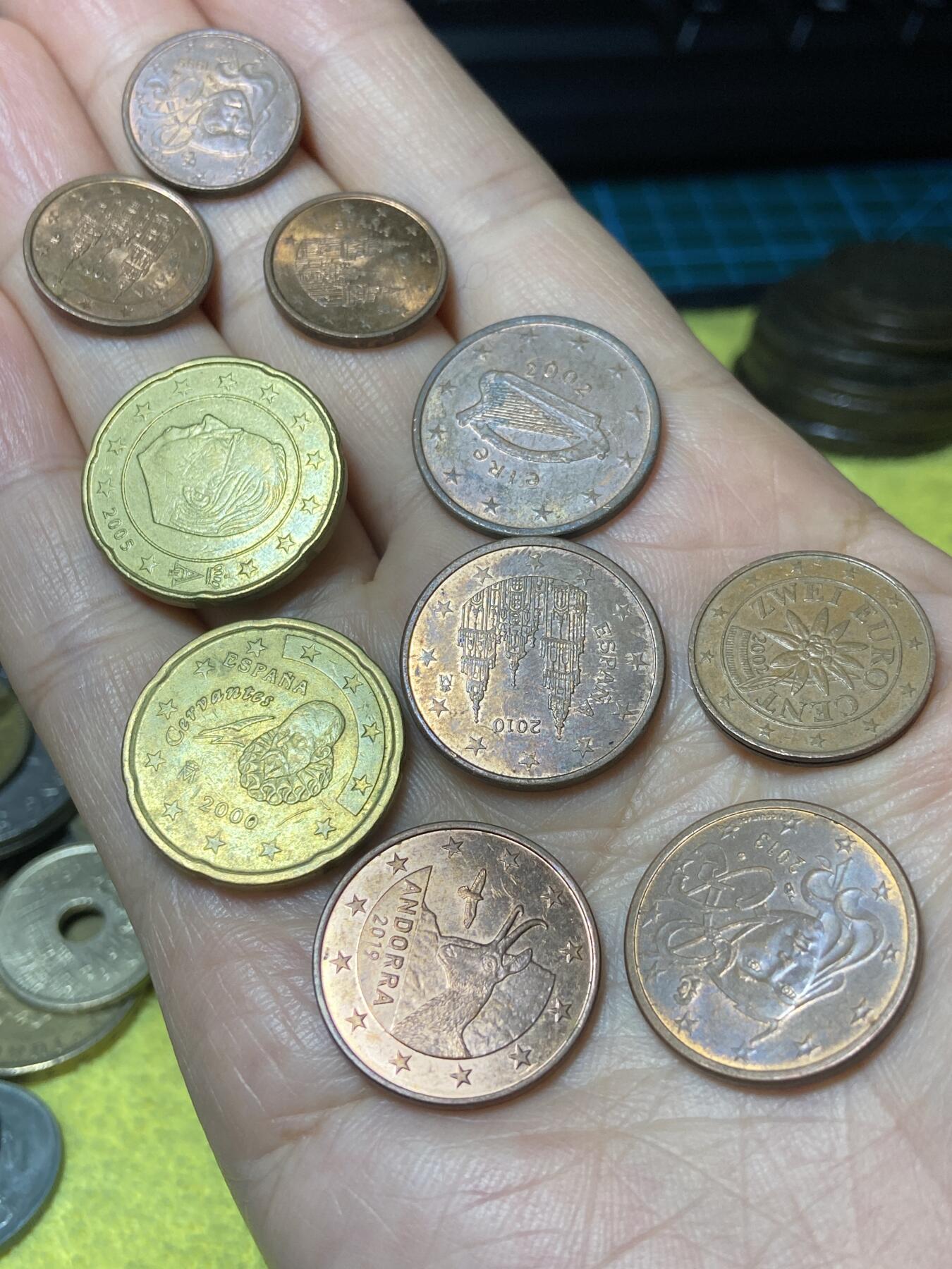 2025年第一百一十一场(总第一百三十七场）外国好品散币(免佣金) 各国欧分10枚