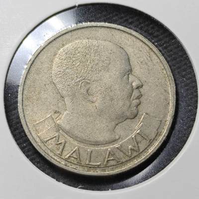 KK钱币收藏小铺 第355场 2月预留时间 周末发货 -  1964马拉维1先令