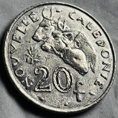 神仙姐姐-中外币专场22 1986 年法属新咯里多尼亚 20 法郎