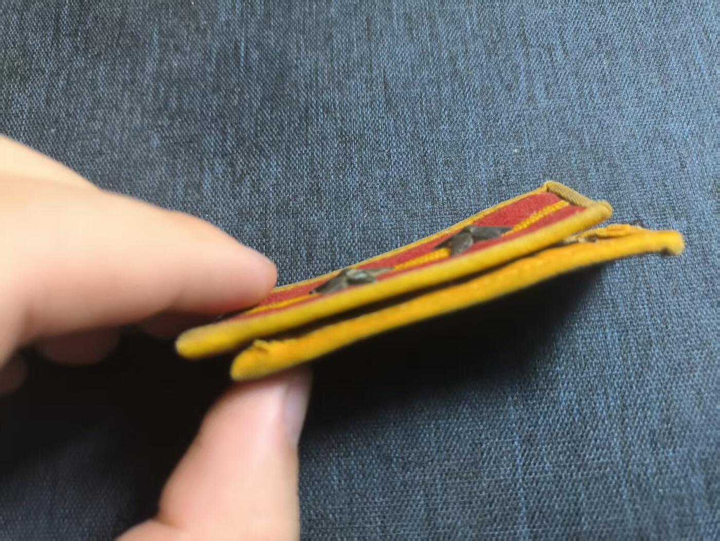 罗岚⭐爱藏⭐精品专拍第六场-分享拍场赚佣金 su-M五五式中尉铜星领章 早期版本