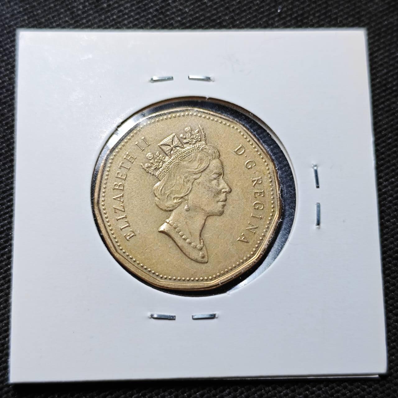 KK钱币收藏小铺 第355场 2月预留时间 周末发货  加拿大1元