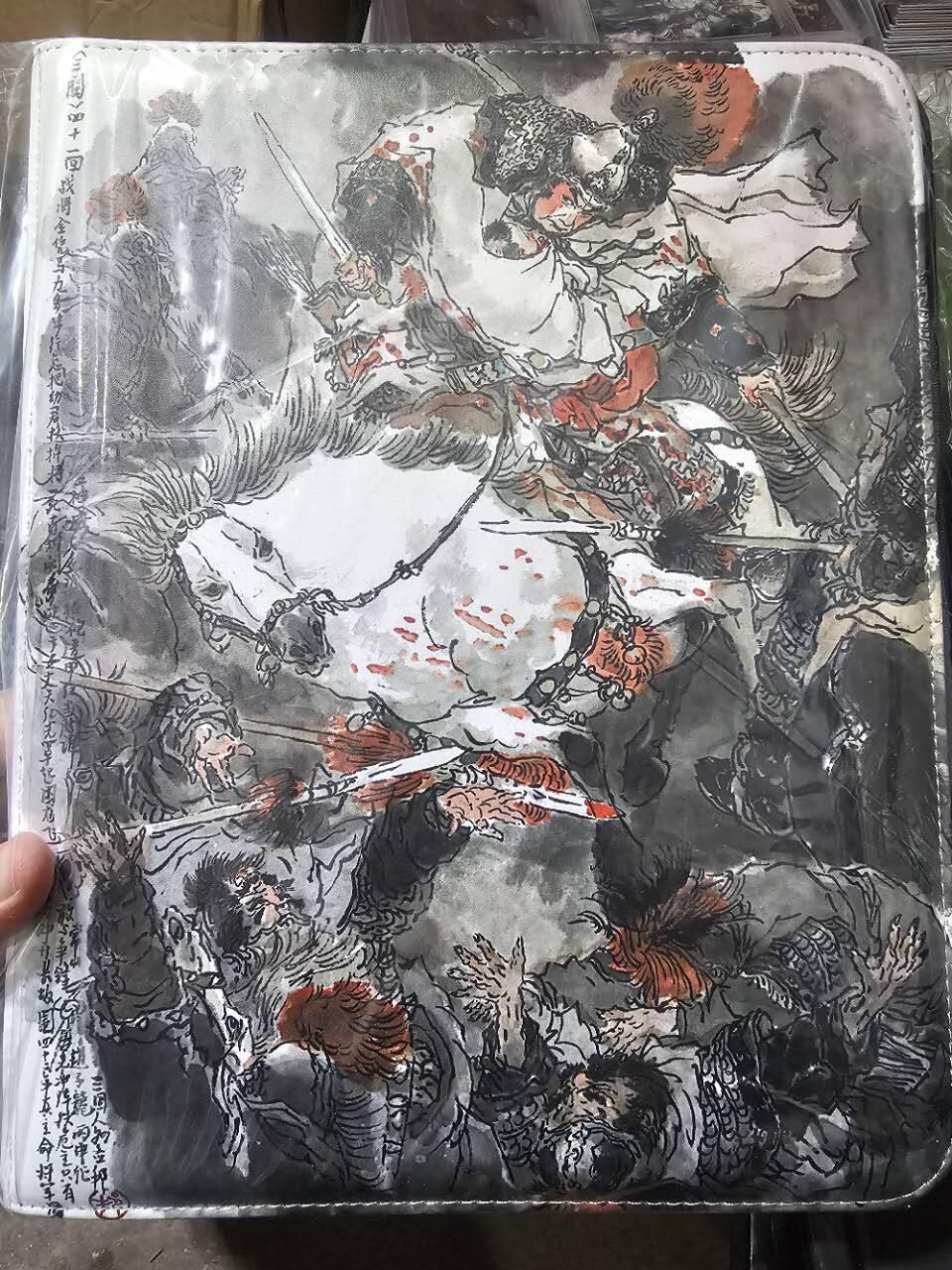 龙虎卡牌第五十九场（无佣金，满120包邮，周六晚上结拍，欢迎送拍） 9宫卡册 昆仑万象五虎将主题卡册（无内页）