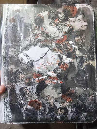 龙虎卡牌第五十九场（无佣金，满120包邮，周六晚上结拍，欢迎送拍） - 9宫卡册 昆仑万象五虎将主题卡册（无内页）