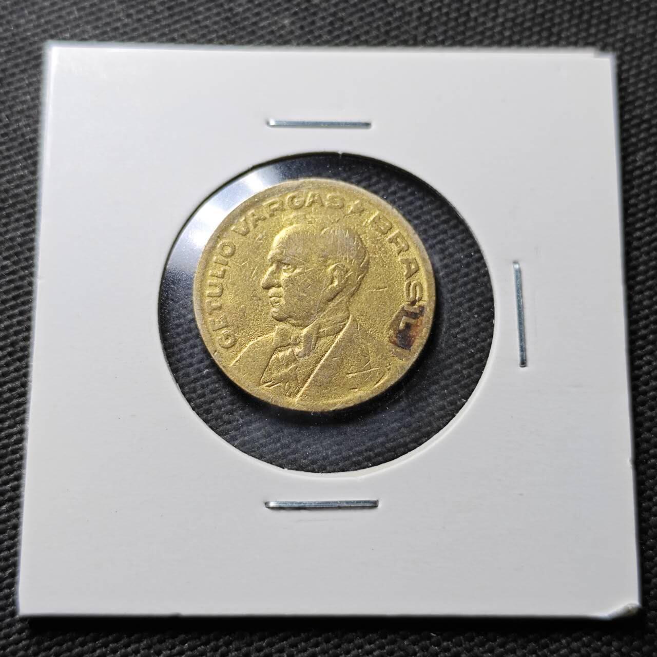 KK钱币收藏小铺 第355场 2月预留时间 周末发货  巴西50分铜币