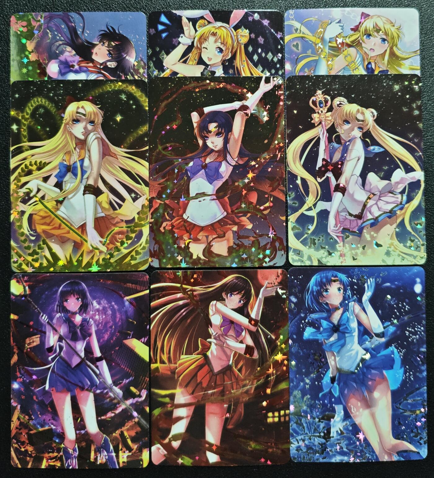 天玑星卡拍第129期《10.16周四截拍》持续收拍收评中 满赠卡需备注 美少女战士 九张 自制卡