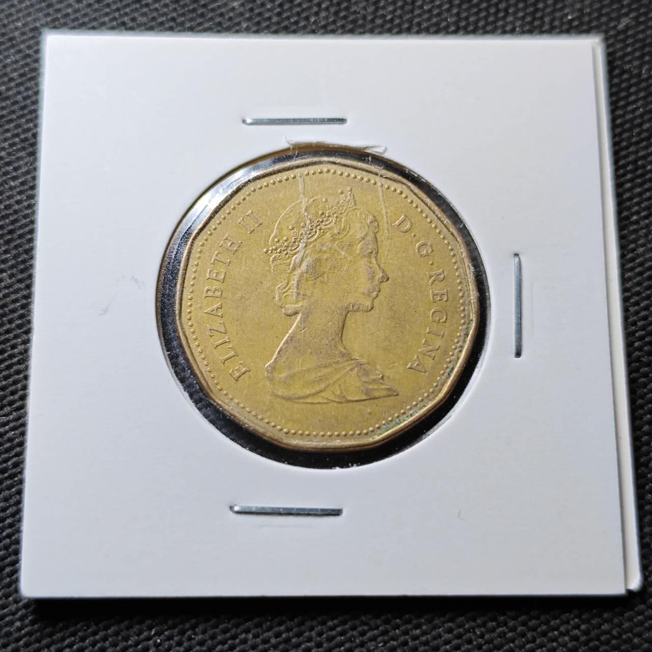 KK钱币收藏小铺 第355场 2月预留时间 周末发货  加拿大一元