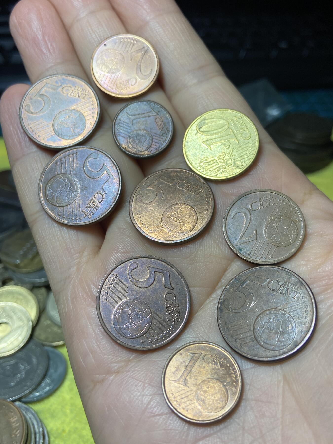 2025年第一百一十一场(总第一百三十七场）外国好品散币(免佣金) 各国欧分10枚