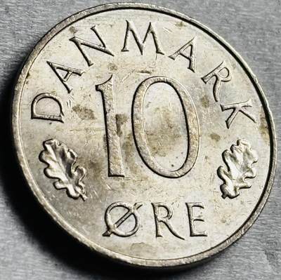 神仙姐姐-中外币专场22 原光好品1986 年丹麦 10 欧尔