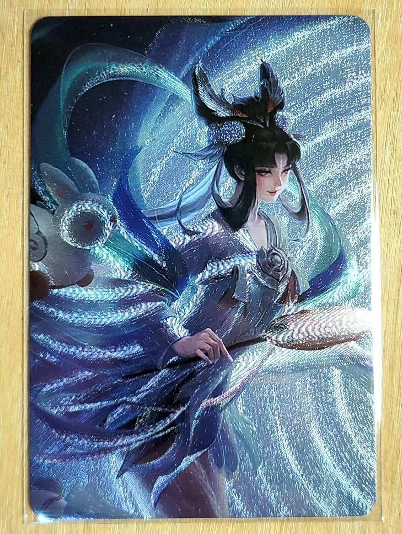 龙虎卡牌第五十九场（无佣金，满120包邮，周六晚上结拍，欢迎送拍） 粗闪 宁缺卡牌 嫦娥