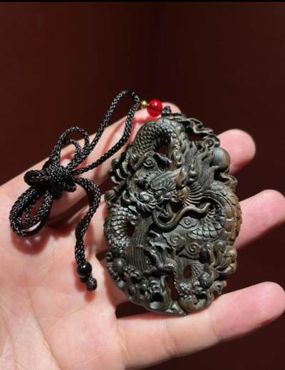 江南站杂项 - 精美挂件沉香木