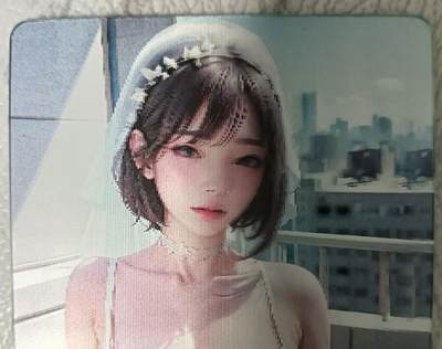 花开卡拍第43期（10月19号周日截拍，品控勿拍!!!拍品不寄存，运费5元，自制卡难免瑕疵，可能存在轻微撞角爆边等出厂瑕疵，品控介意勿拍！） - 玩卡秀茉莉 美女3d光栅卡 