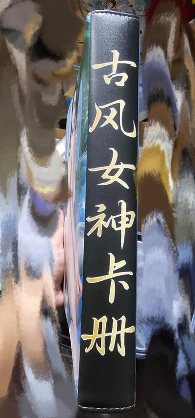 买就送独家PR！！龙虎卡牌-七六场（满200元包邮，无佣金，每周六结拍，欢迎送拍） 9宫卡册 古风女神卡册（无内页）