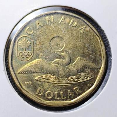 KK钱币收藏小铺 第355场 2月预留时间 周末发货 -  2012加拿大1元 奥运纪念币