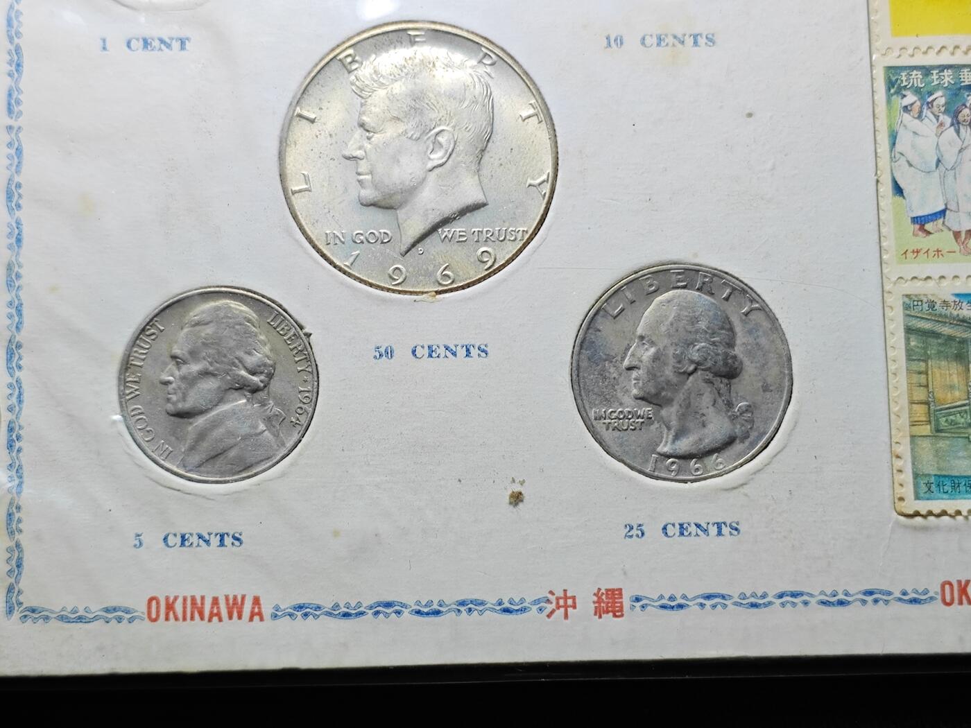 KK钱币收藏小铺  （套币 批量/好品散币 银币）专场  2月预留时间 周末发货  美国大小面值一套 含50分肯尼迪低银银币