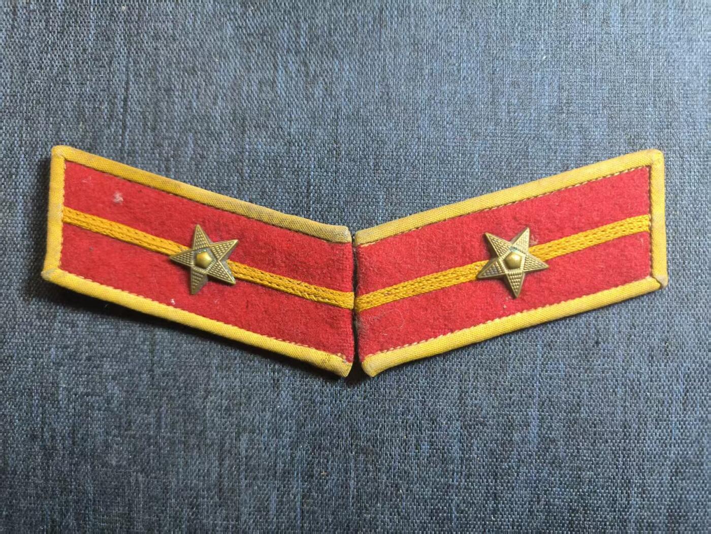 罗岚⭐爱藏⭐精品专拍第六场-分享拍场赚佣金 su-M五五式少尉铜星领章 早期版本