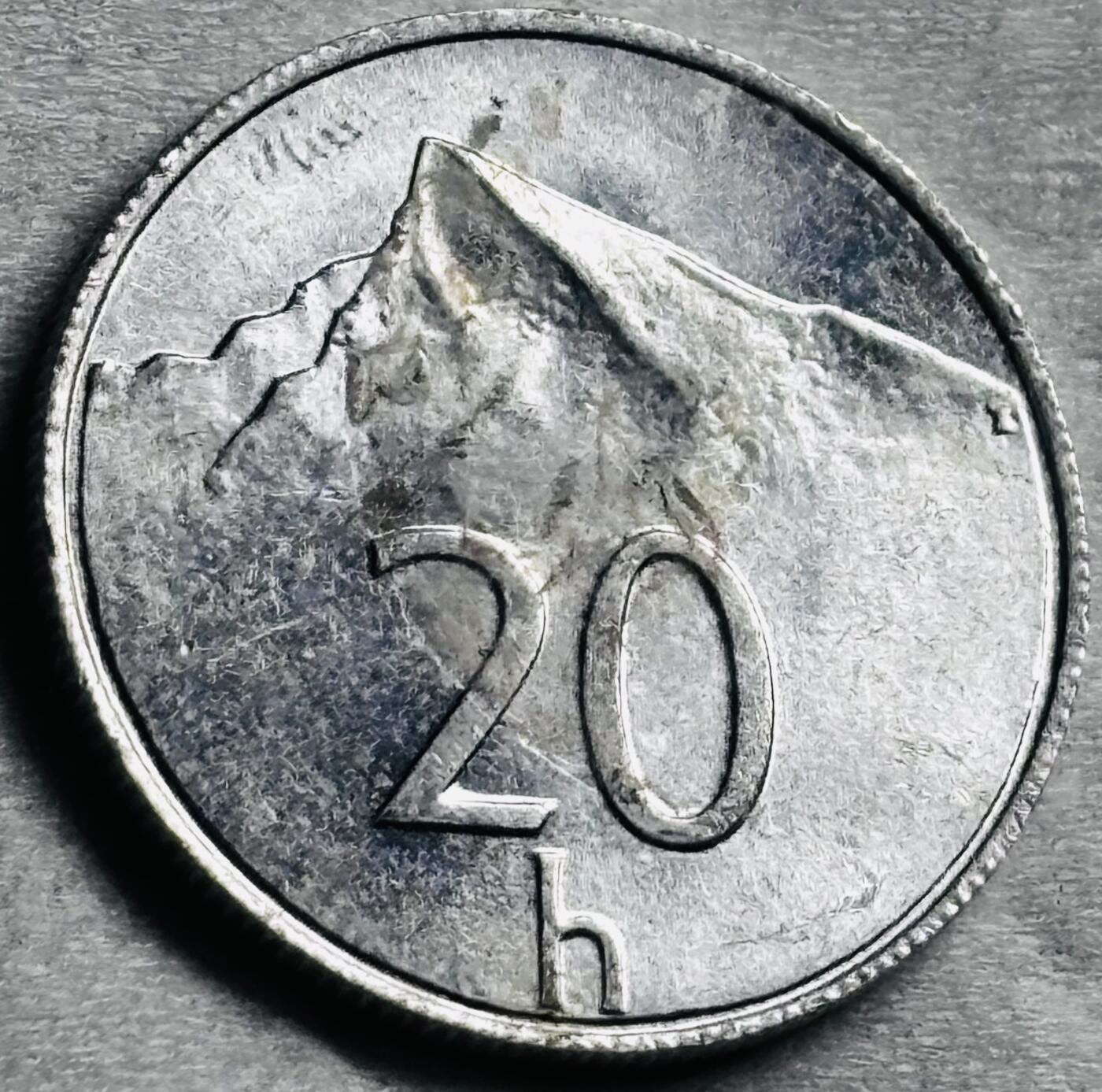 神仙姐姐-中外币专场22 原光好品2002 年斯洛伐克 20 赫拉