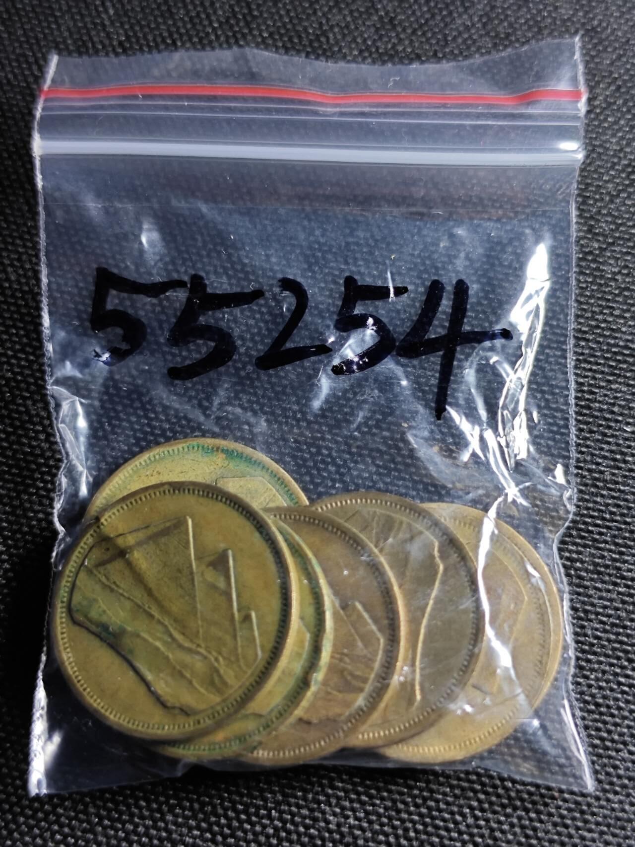 KK钱币收藏小铺 第355场 2月预留时间 周末发货  埃及金字塔一组7枚