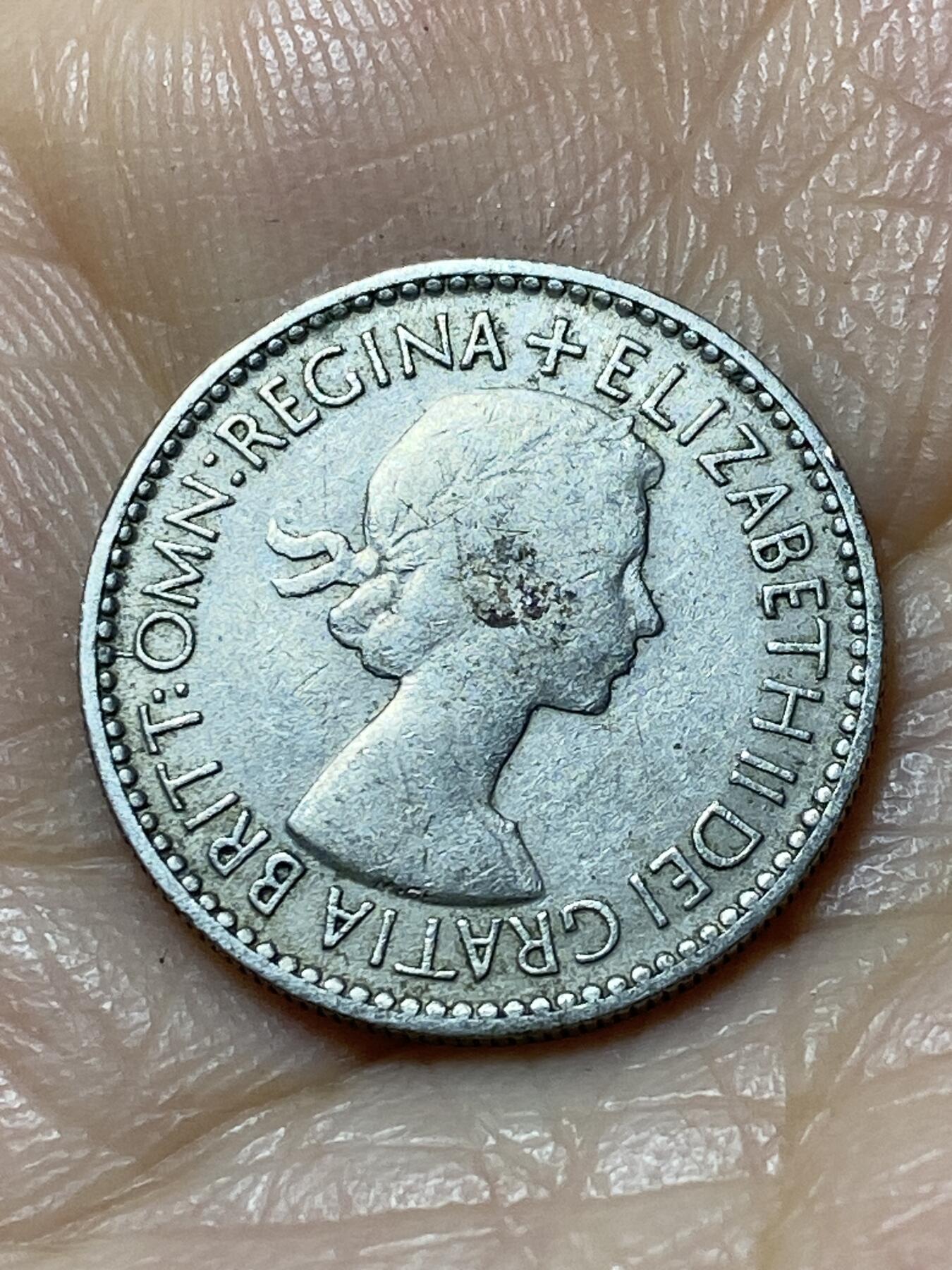 2025年第一百一十一场(总第一百三十七场）外国好品散币(免佣金) 英国🇬🇧1953单年份6便士(伊丽莎白二世加冕年，第一版)