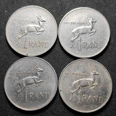 KK钱币收藏小铺 第355场 2月预留时间 周末发货 -  1978南非一组9枚