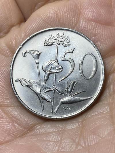2025年第一百一十一场(总第一百三十七场）外国好品散币(免佣金) - 好品–南非🇿🇦1988年50分