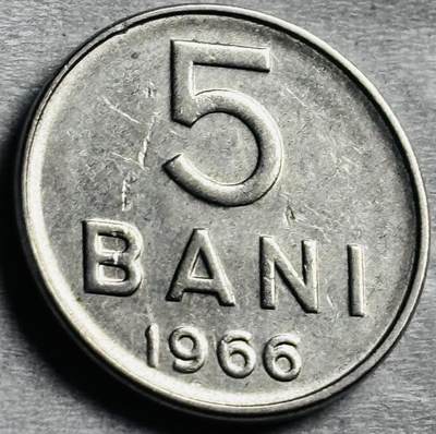 神仙姐姐-中外币专场22 原光好品1966 年罗马尼亚 5 巴尼