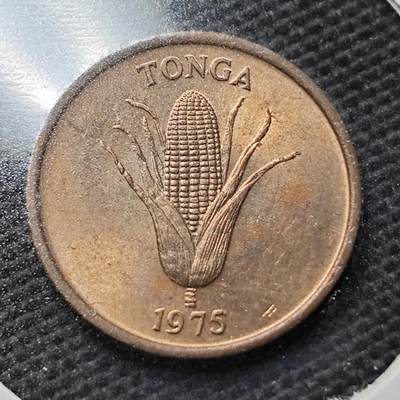 KK钱币收藏小铺 第355场 2月预留时间 周末发货 -  汤加1分铜币