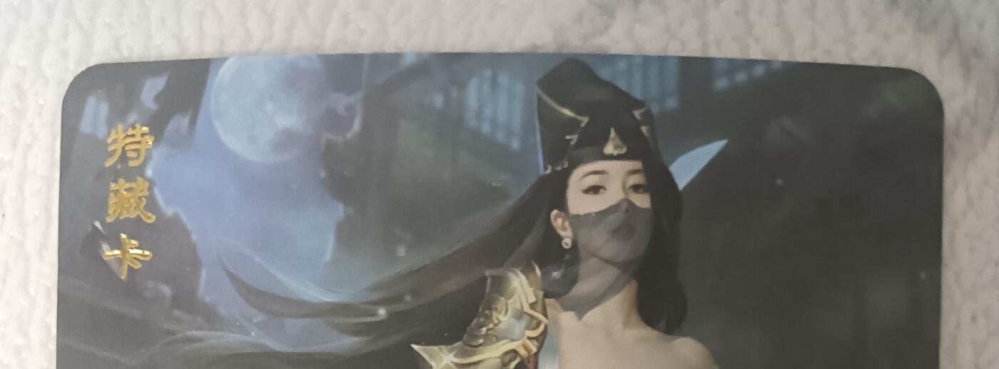 花开卡拍第43期（10月19号周日截拍，品控勿拍!!!拍品不寄存，运费5元，自制卡难免瑕疵，可能存在轻微撞角爆边等出厂瑕疵，品控介意勿拍！） 卡将锦衣卫之卫 艺术版 彩闪