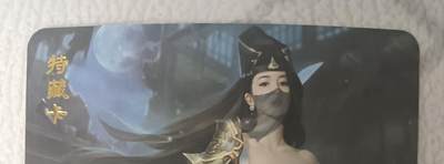 花开卡拍第43期（10月19号周日截拍，品控勿拍!!!拍品不寄存，运费5元，自制卡难免瑕疵，可能存在轻微撞角爆边等出厂瑕疵，品控介意勿拍！） - 卡将锦衣卫之卫 艺术版 彩闪