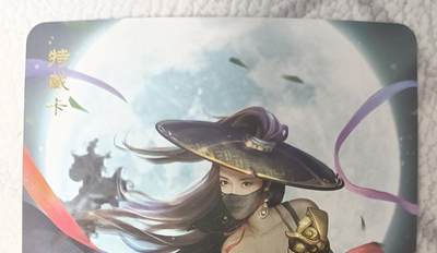 花开卡拍第43期（10月19号周日截拍，品控勿拍!!!拍品不寄存，运费5元，自制卡难免瑕疵，可能存在轻微撞角爆边等出厂瑕疵，品控介意勿拍！） - 卡将锦衣卫之锦 艺术版 彩闪