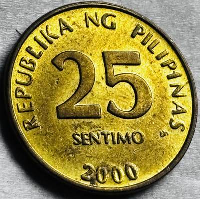 神仙姐姐-中外币专场22 - 原光好品2000年菲律宾 25 分