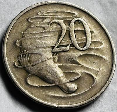 神仙姐姐-中外币专场22 1968 年澳大利亚 20 分