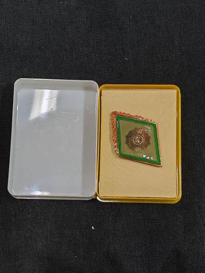 罗岚⭐爱藏⭐精品专拍第六场-分享拍场赚佣金 - 民主德国内务部人民警察学院毕业校徽 转轮版美品珐琅 早期非常少见 带原盒