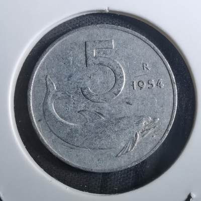 沼泽如烟--第880场 - 意大利1954年5里拉