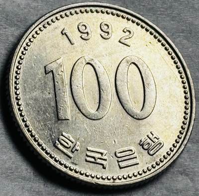 神仙姐姐-中外币专场22 原光好品1992 年韩国 100 元