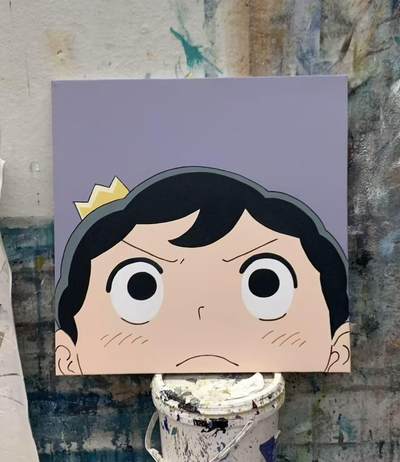 零元拍：国王排名 丙烯原作，尺寸：60X60CM，不是复制画哦 - 零元拍：国王排名 丙烯原作，尺寸：60X60CM，不是复制画哦